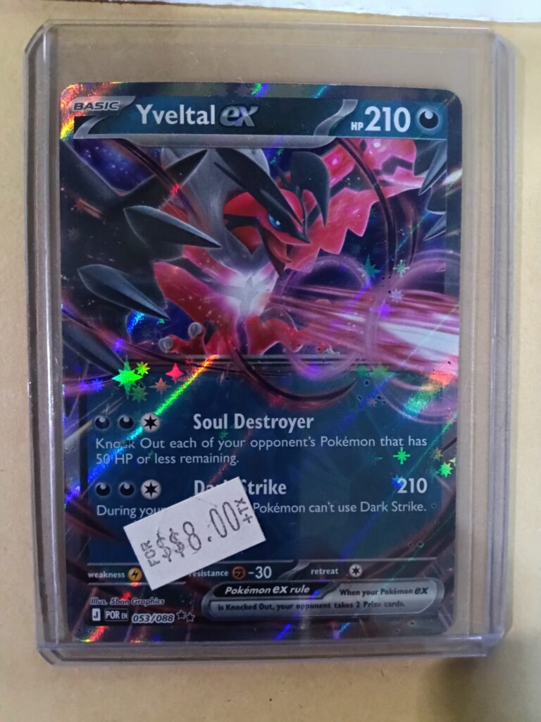 Yveltal ex 053/088 Double Rare Holo card!