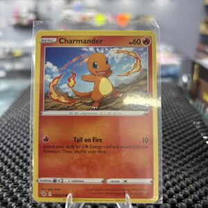 This classic Charmander card from the Pokémon GO expansion features iconic fire-type artwork, making it a wonderful addition to any player or collector’s growing card binder.