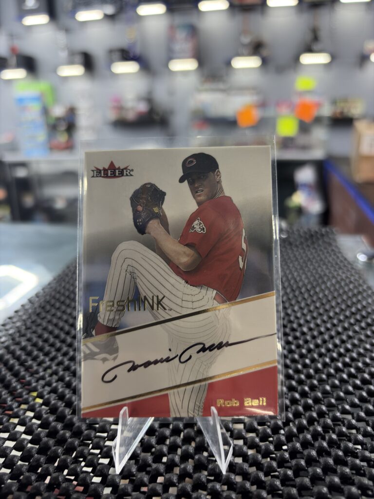 Rob Bell 2000 Fleer Fresh Ink autograph card.