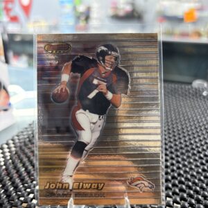 This vintage John Elway Bowman’s Best football card is a must-have for any serious sports memorabilia collector.