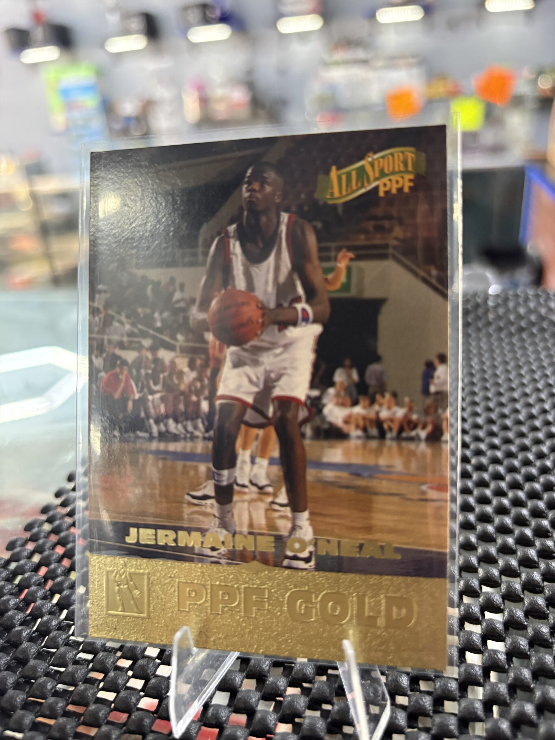 Jermaine O'Neal All Sport PPF Gold Basketball Card - Image 2