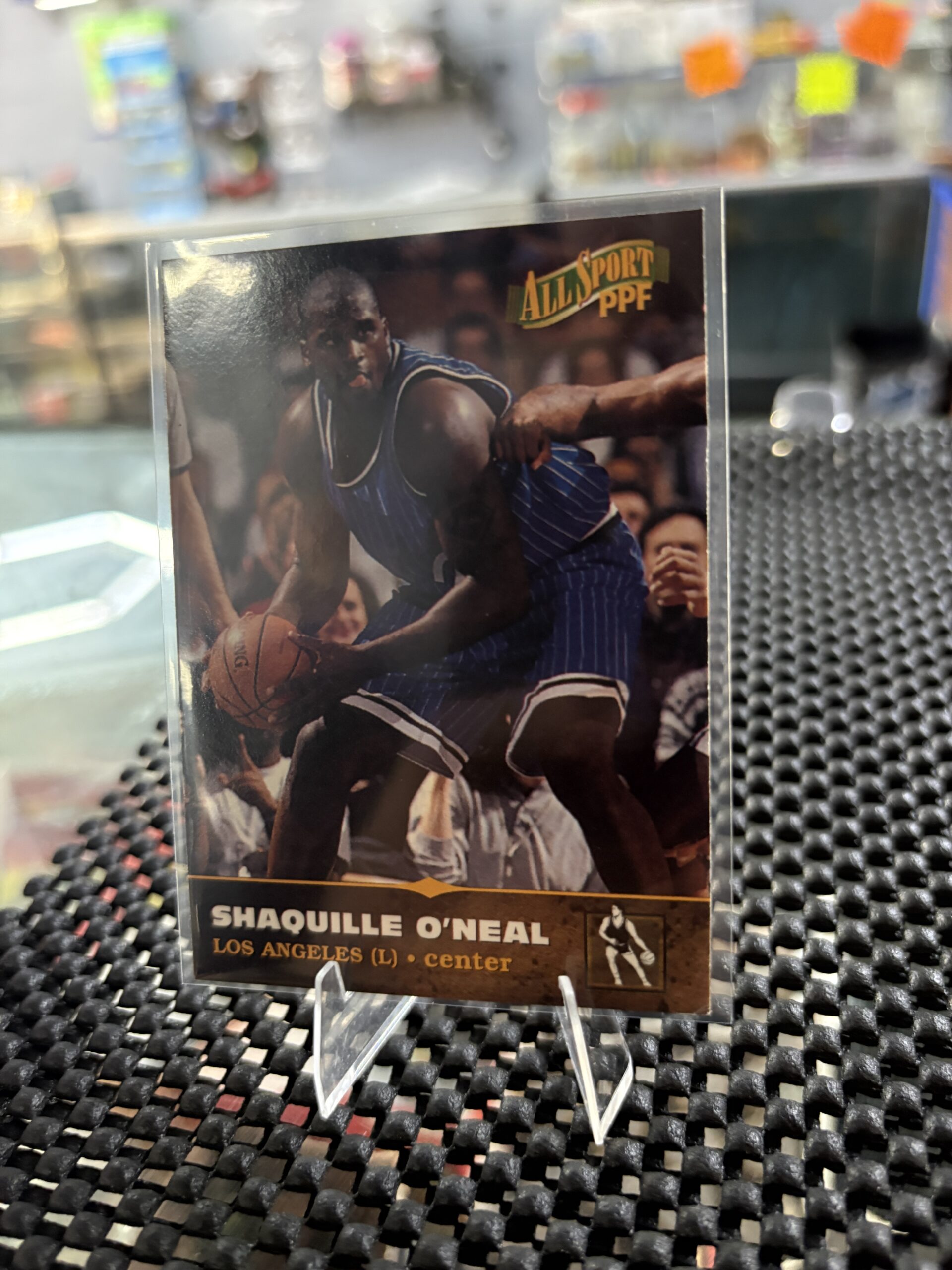 Shaquille O'Neal All Sport PPF Center Basketball Card - Image 2