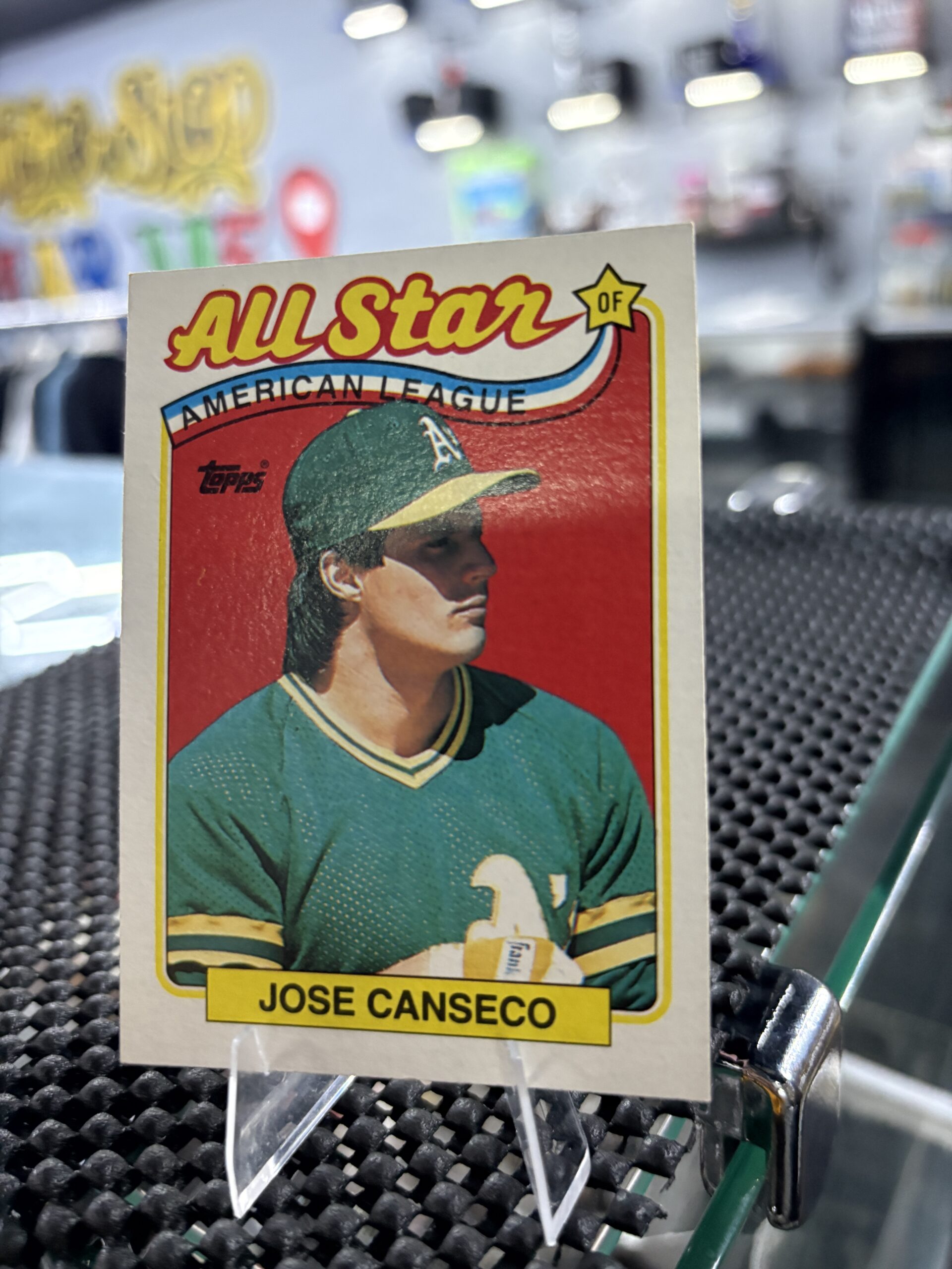 Jose Canseco Topps American League All-Star Card - Image 2