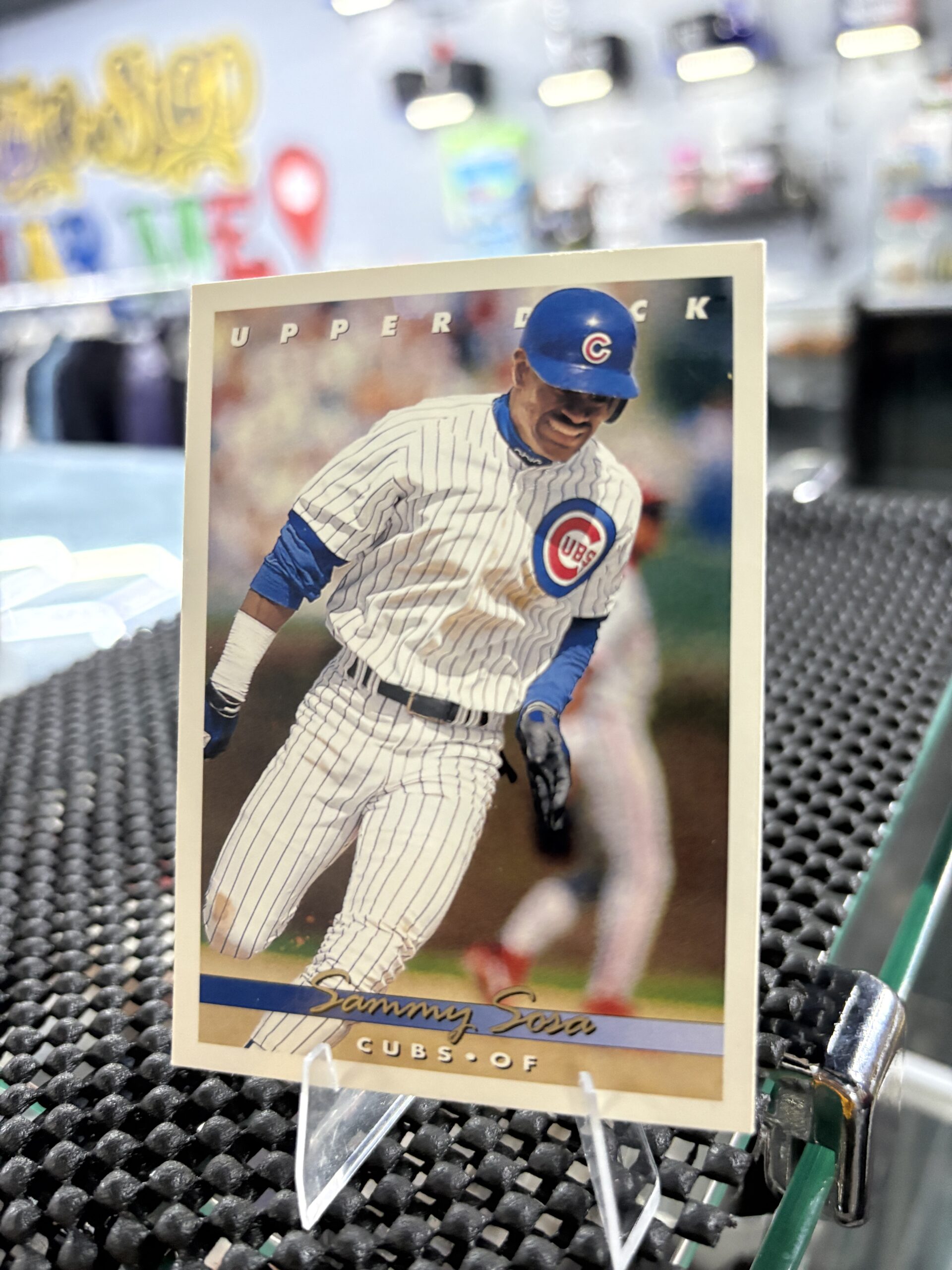 Sammy Sosa Upper Deck Chicago Cubs Baseball Card - Image 2