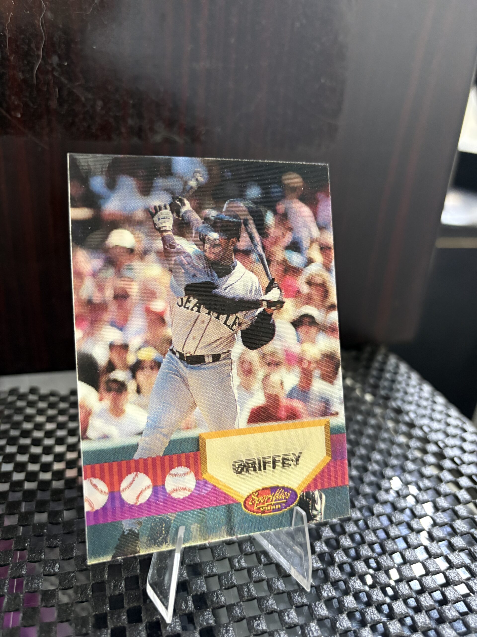 1994 Ken Griffey Jr SportFlics Mariners Card - Image 2