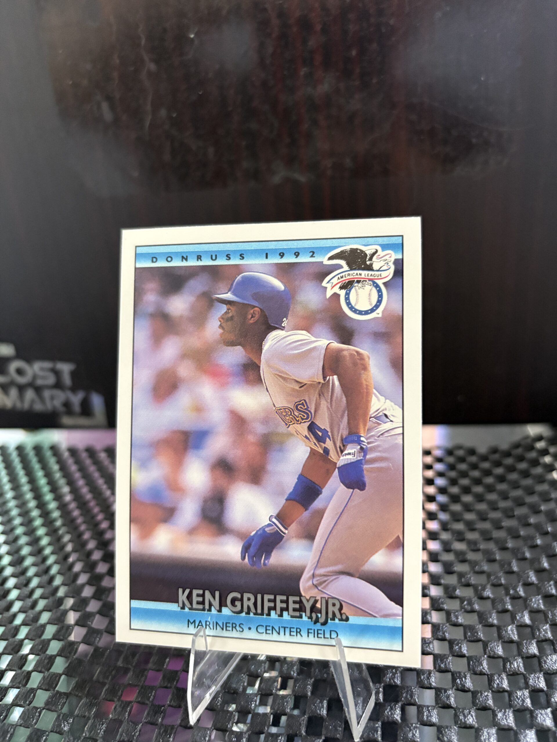 1992 Ken Griffey Jr Donruss Seattle Mariners Card - Image 2