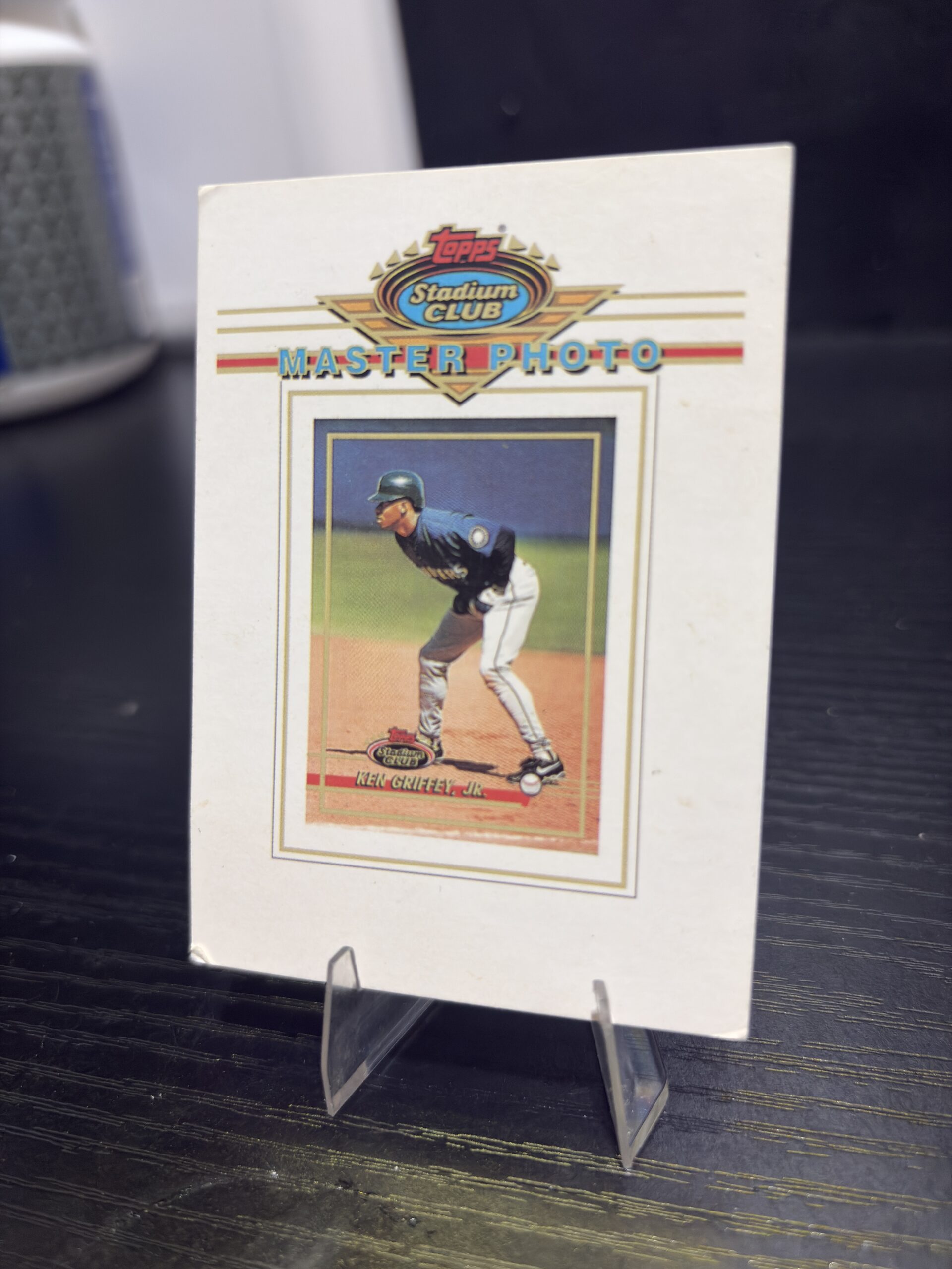 Ken Griffey Jr Topps Stadium Club Master Photo Card - Image 2