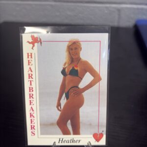Collectible Heartbreakers trading card featuring Heather, a vintage lifestyle card perfect for enthusiasts looking to expand their unique personal collections and manifest financial growth today.