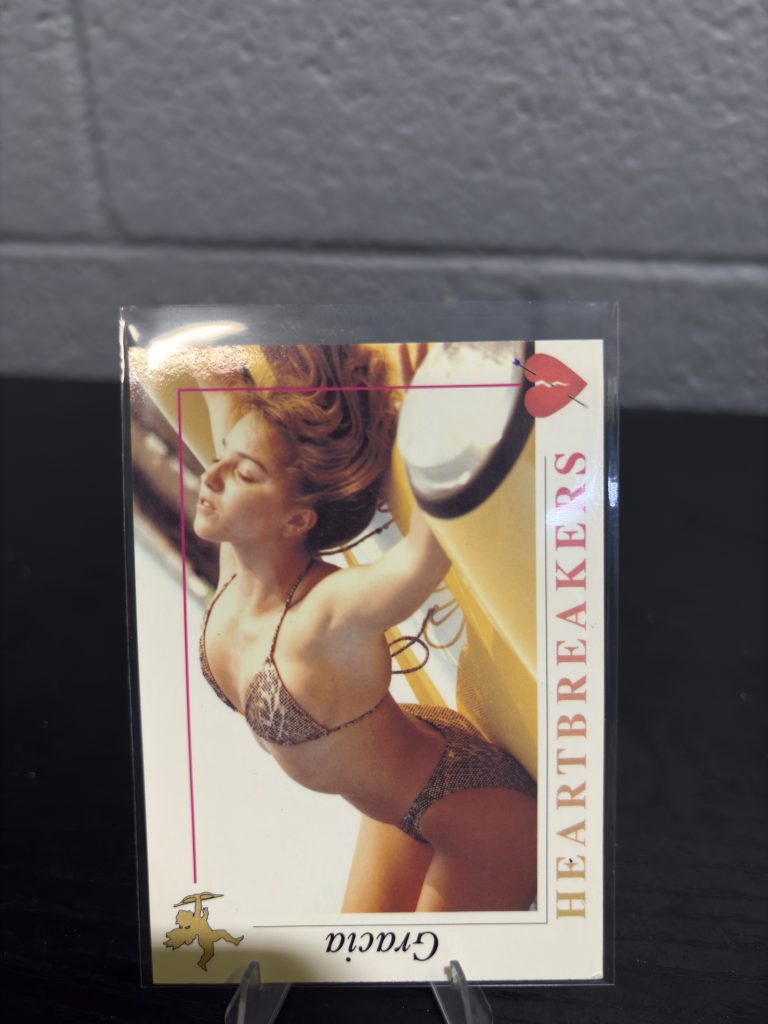 Collectible Heartbreakers trading card featuring Gracia