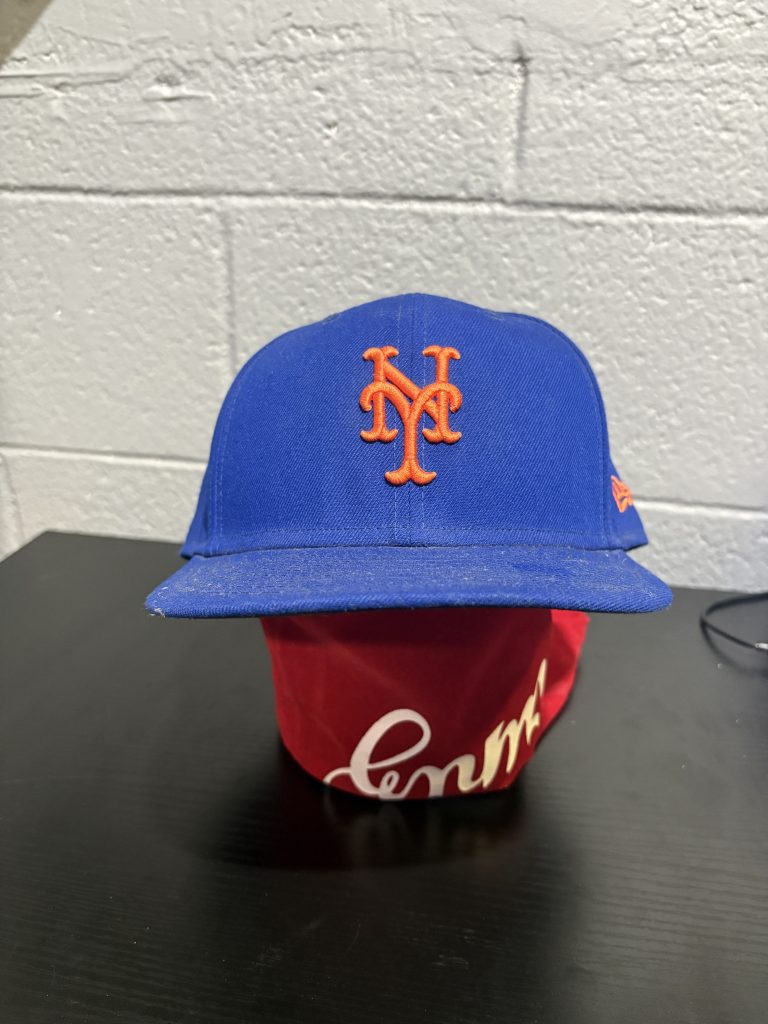 Classic New York Mets MLB New Era cap in iconic royal blue and orange, a must-have for sports fans and collectors building a high-value, professional-grade wardrobe today.