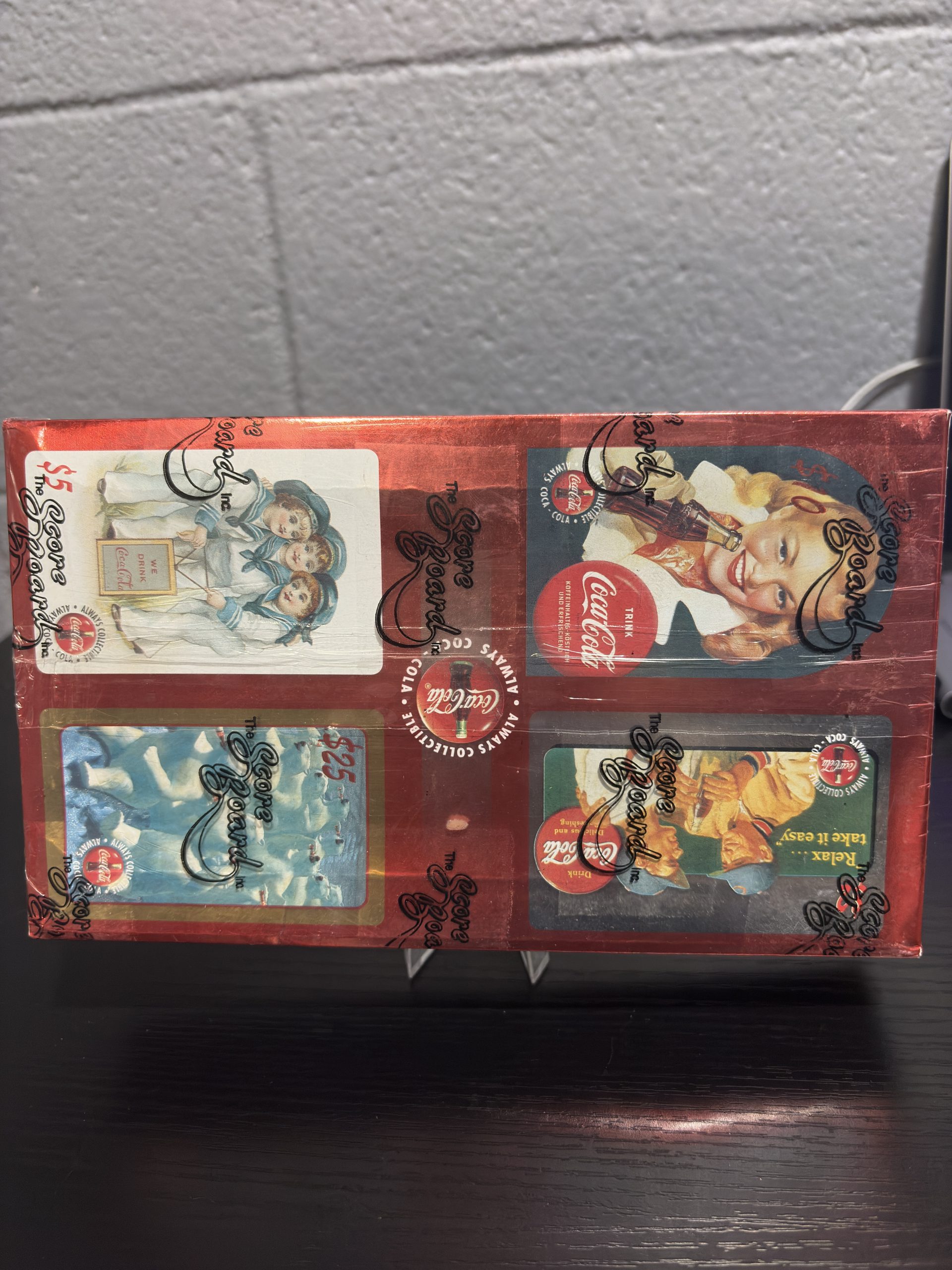 Coca-Cola "Premier Edition" Collectible Card Box - Image 3