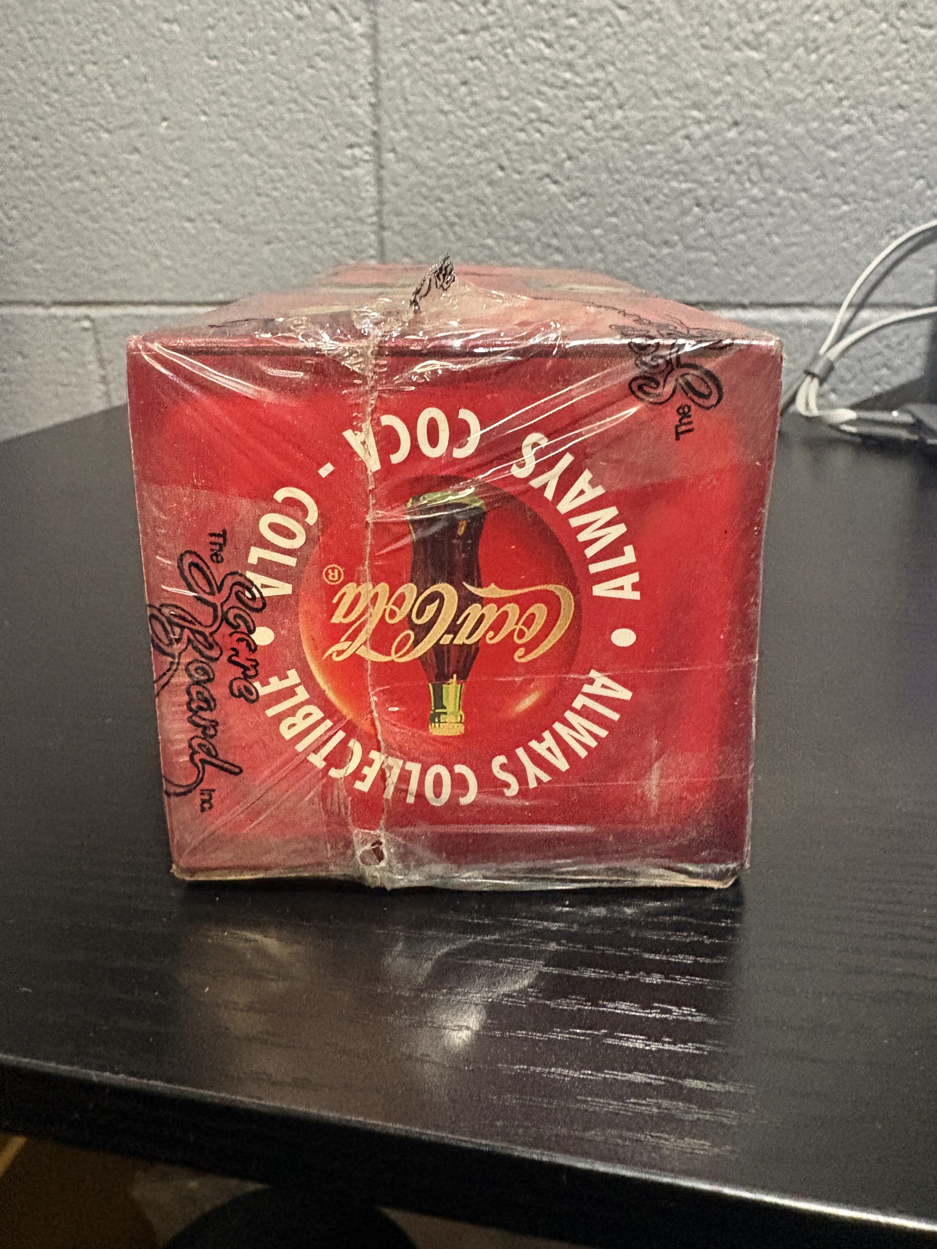 1996 Coca-Cola "Score Board" Collectible Card Box when I come back we're gonna have a - Image 3