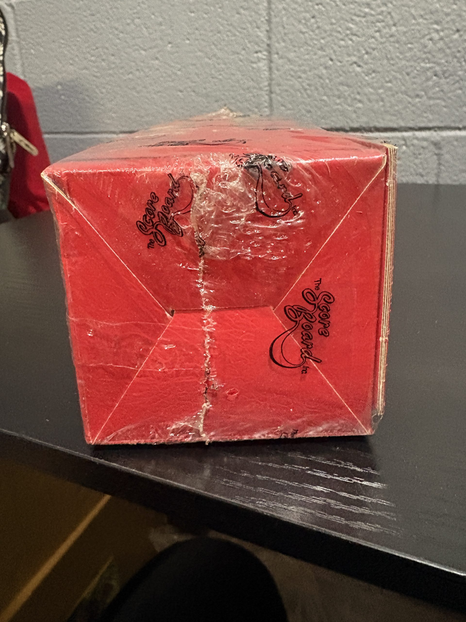 1996 Coca-Cola "Score Board" Collectible Card Box when I come back we're gonna have a - Image 4