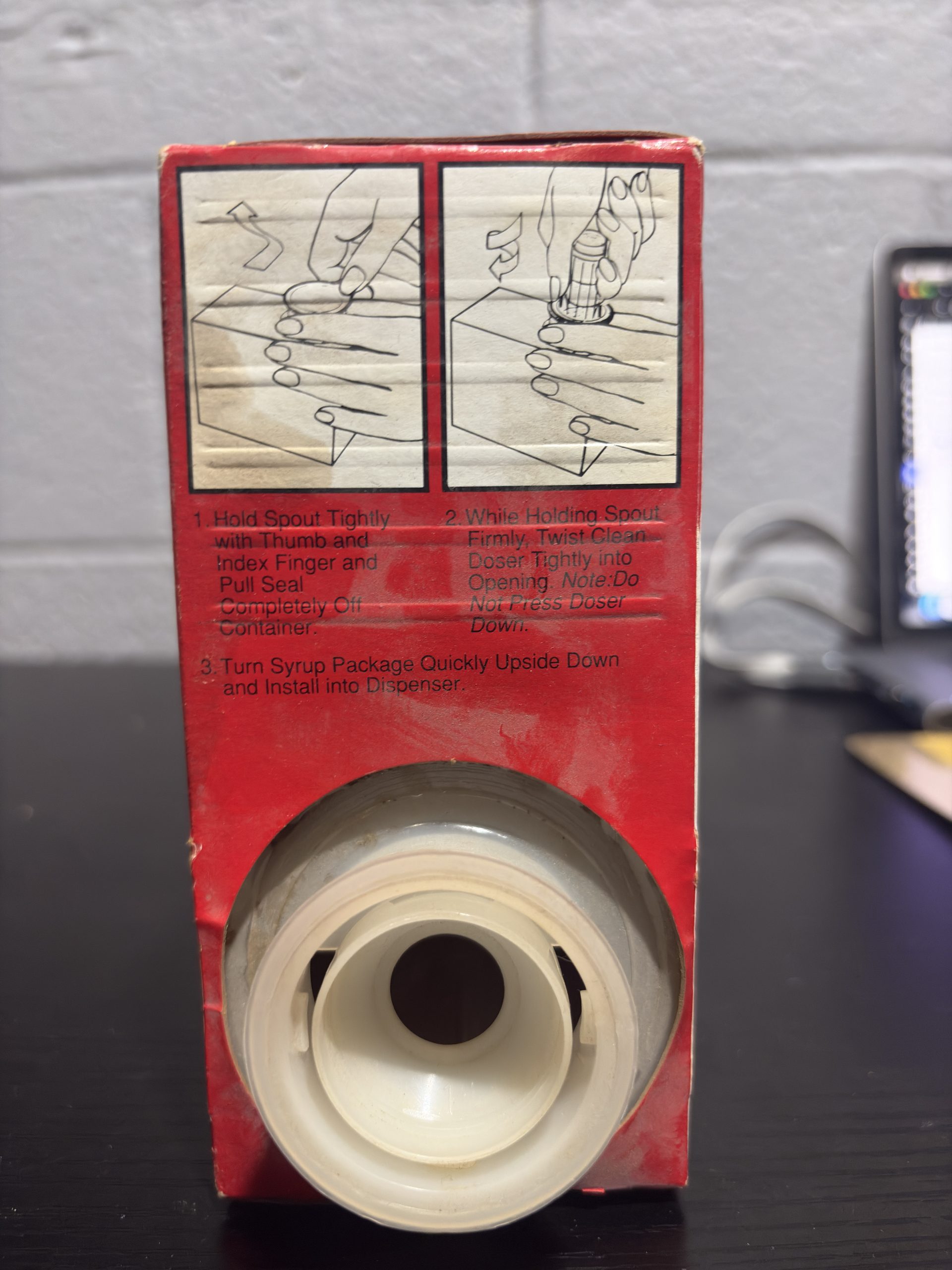 Vintage Coca-Cola "BreakMate" Syrup Refill Package - Image 4