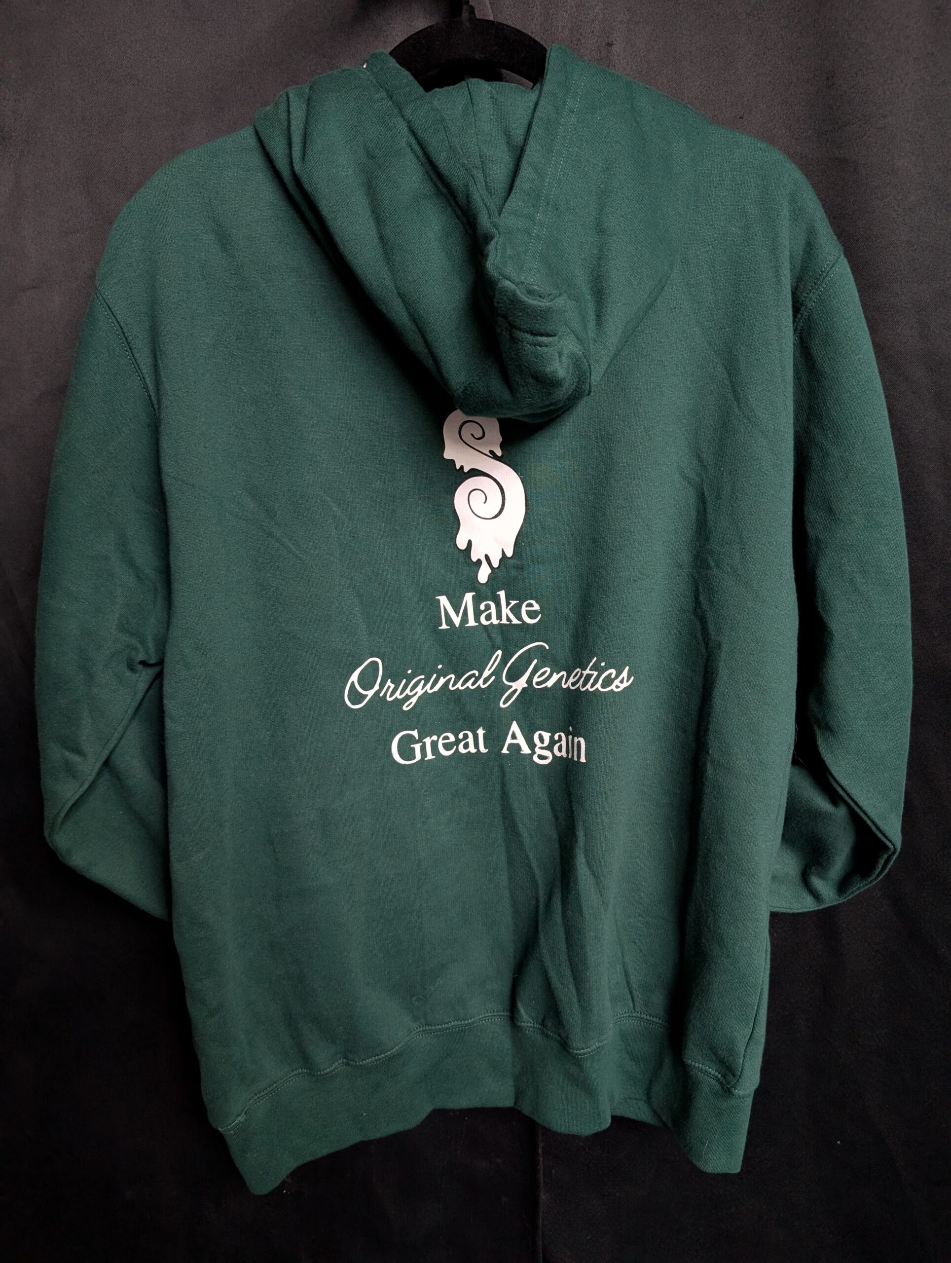 Sticky Canna Clothing Co. green hoodie from North Town Threads