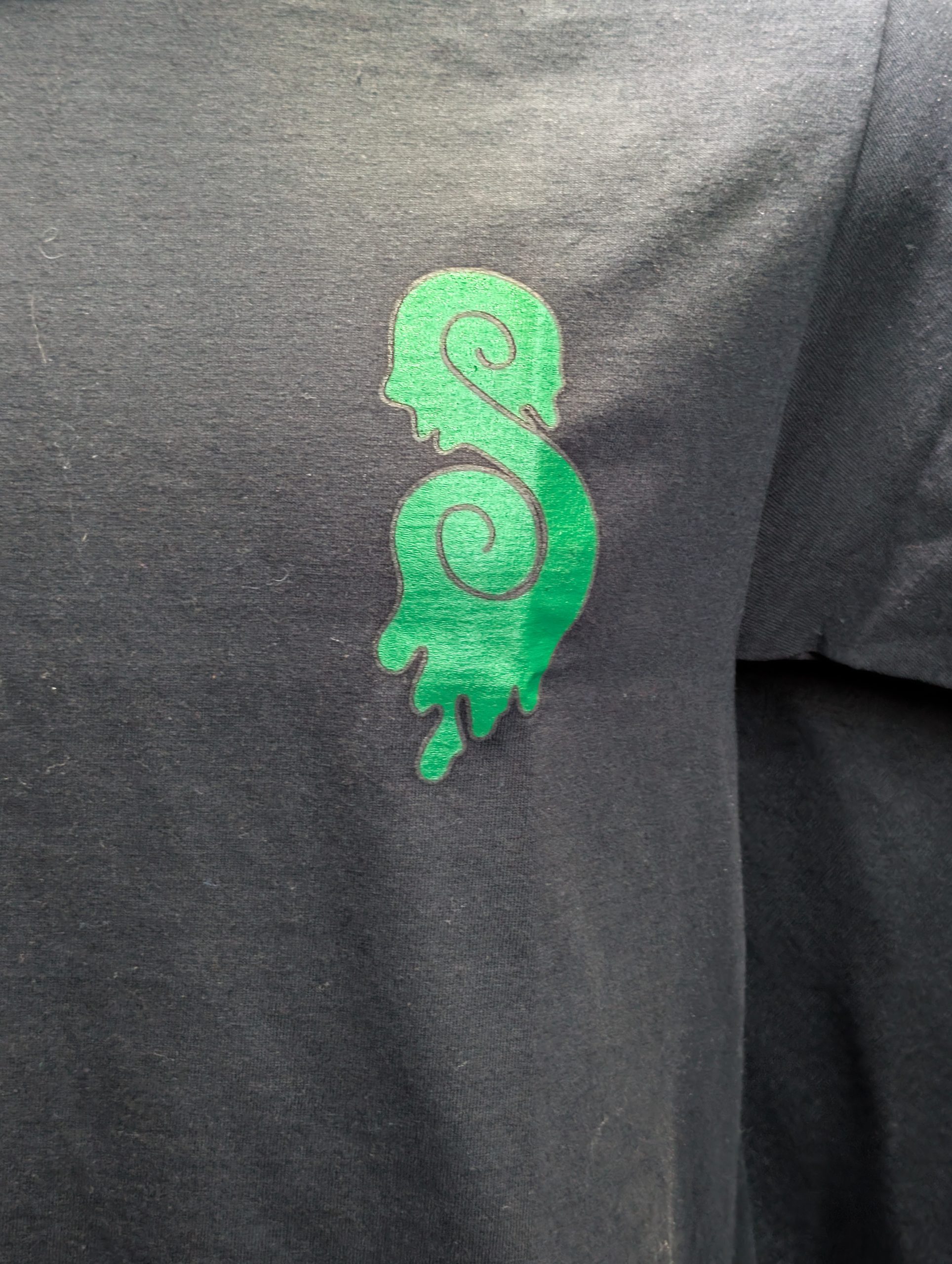 Sticky Canna Clothing Size Small Black Gas Tee