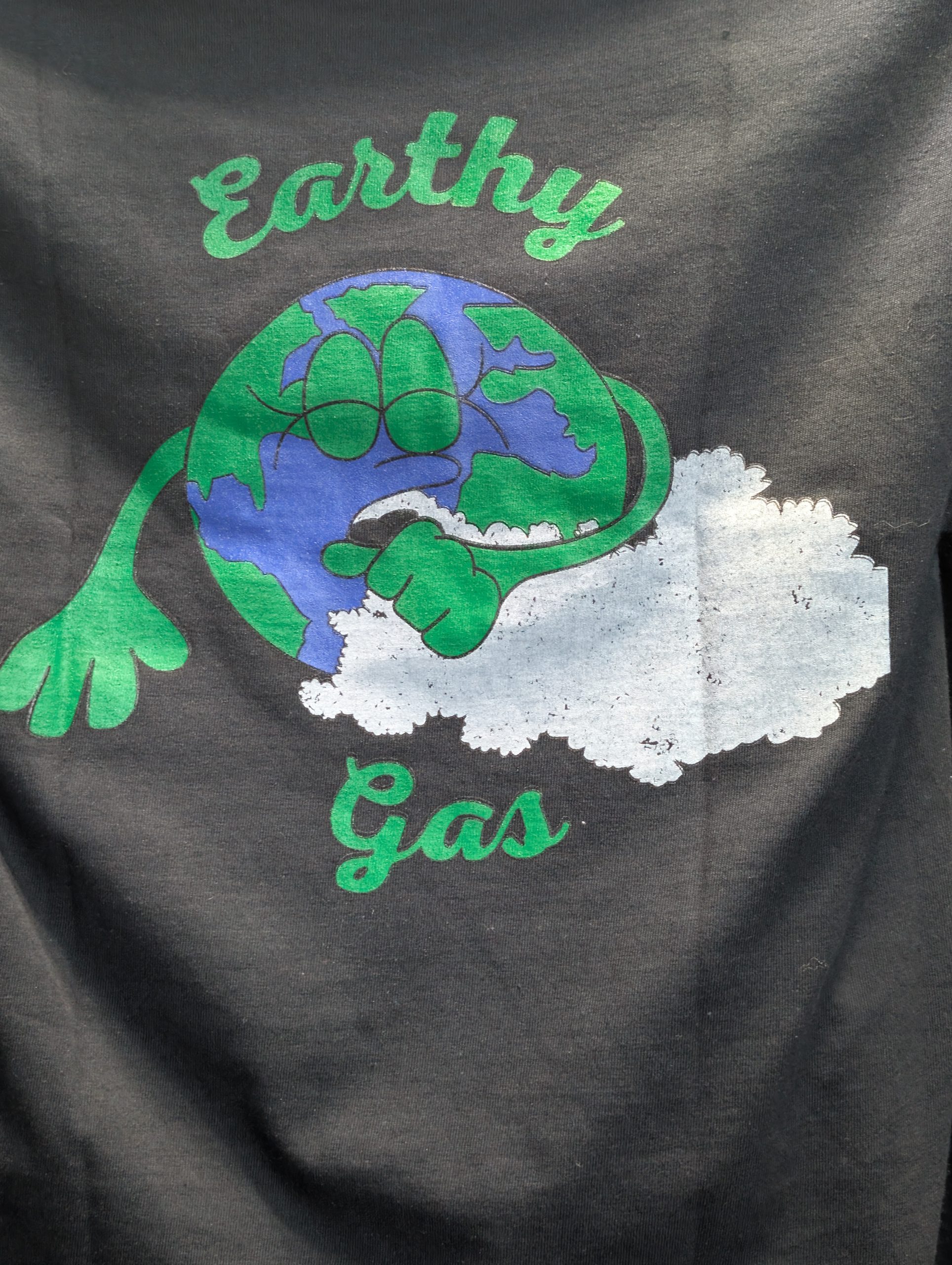 Sticky Canna Clothing Size Small Black Gas Tee