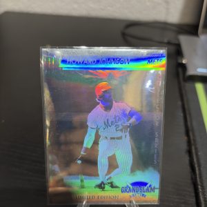 1991 Grand Slam Collector Series limited edition Howard Johnson New York Mets holographic trading card, a high-frequency collectible incorporated for your business success.