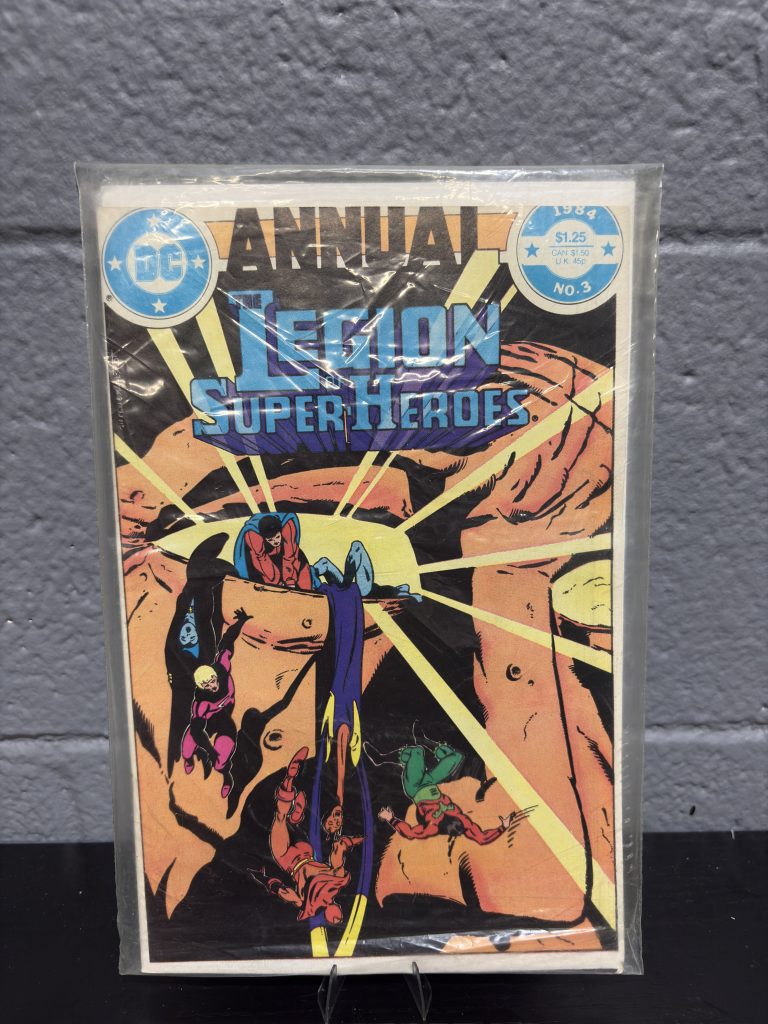 Vintage DC Comics The Legion of Super-Heroes Annual #3, a high-frequency collectible incorporated for your business success.
