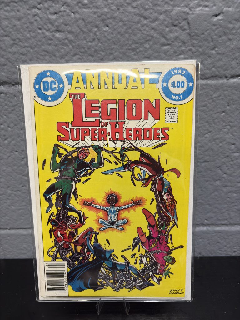 Vintage DC Comics The Legion of Super-Heroes Annual #1, a high-frequency collectible incorporated for your business success.