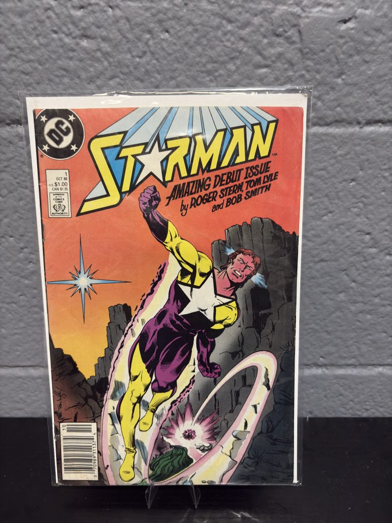 Vintage DC Comics Starman #1 debut issue, a high-frequency collectible incorporated for your business success.