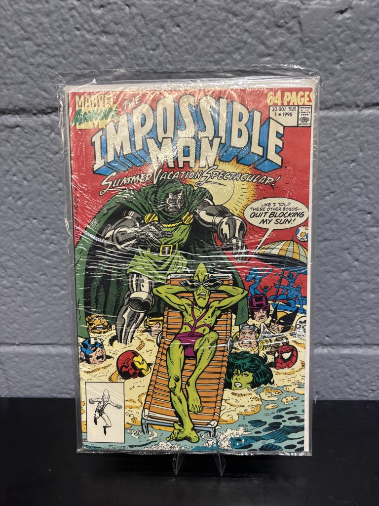 Vintage Marvel Comics The Impossible Man Summer Vacation Spectacular! #1, a high-frequency collectible incorporated for your business success.