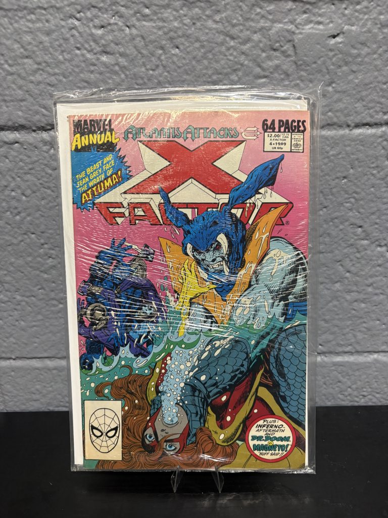 Vintage Marvel Comics X-Factor Annual #4, a high-frequency collectible incorporated for your business success.