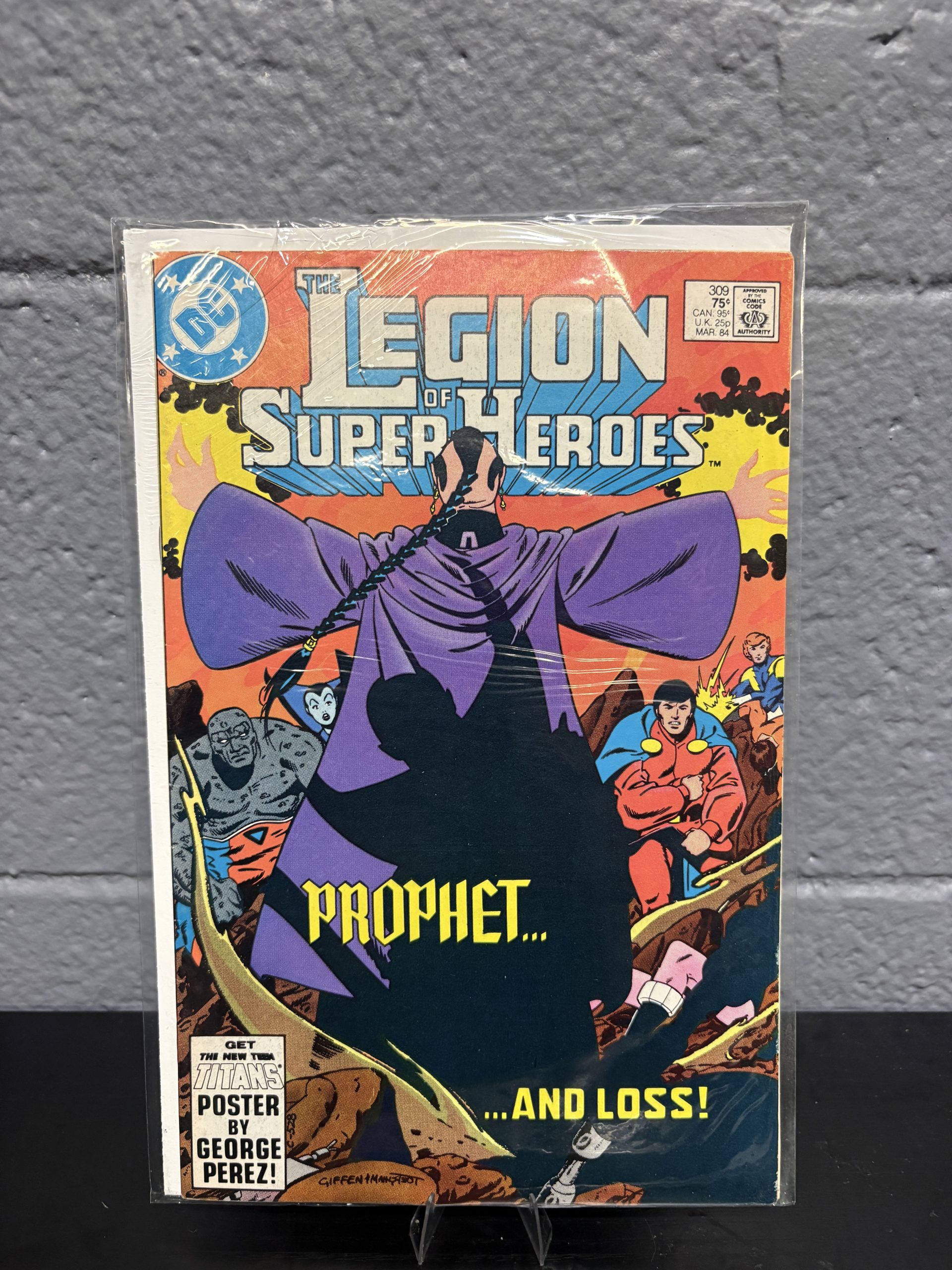 Vintage DC Comics The Legion of Super-Heroes #309, a high-frequency collectible incorporated for your business success.
