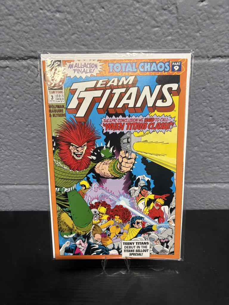 Vintage DC Comics Team Titans #3 finale issue, a high-frequency collectible incorporated for your business success.