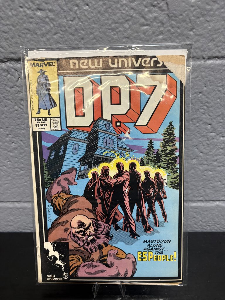 Vintage Marvel Comics D.P. 7 #11 New Universe comic book, a high-frequency collectible incorporated for your business success.
