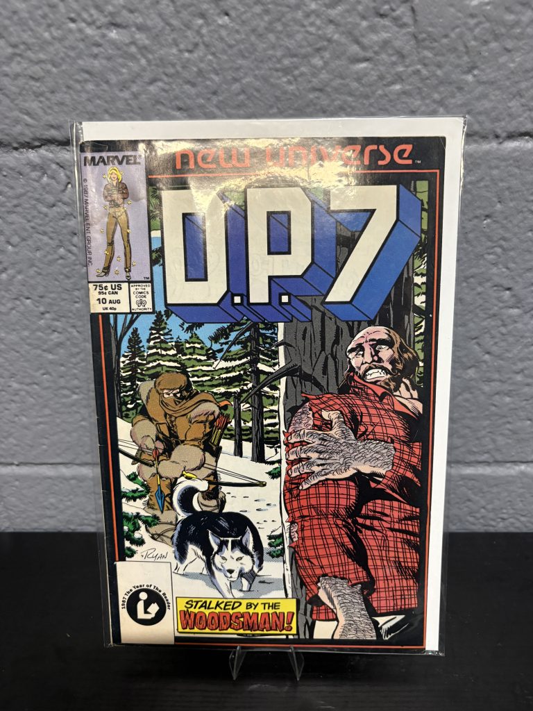 Vintage Marvel Comics D.P. 7 #10 New Universe comic book, a high-frequency collectible incorporated for your business success.