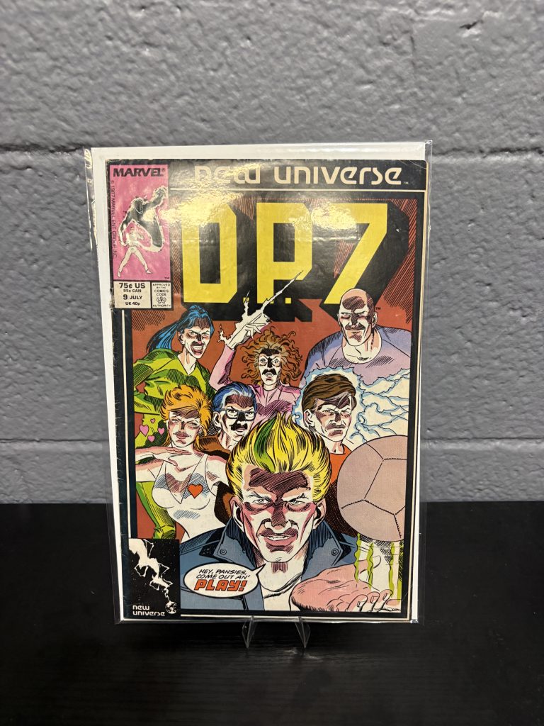 Vintage Marvel Comics D.P. 7 #9 New Universe comic book, a high-frequency collectible incorporated for your business success.
