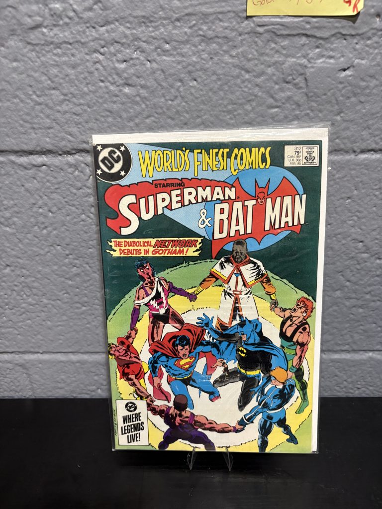 Vintage DC Comics World's Finest Comics #312 featuring Superman and Batman, a high-frequency collectible incorporated for your business success.