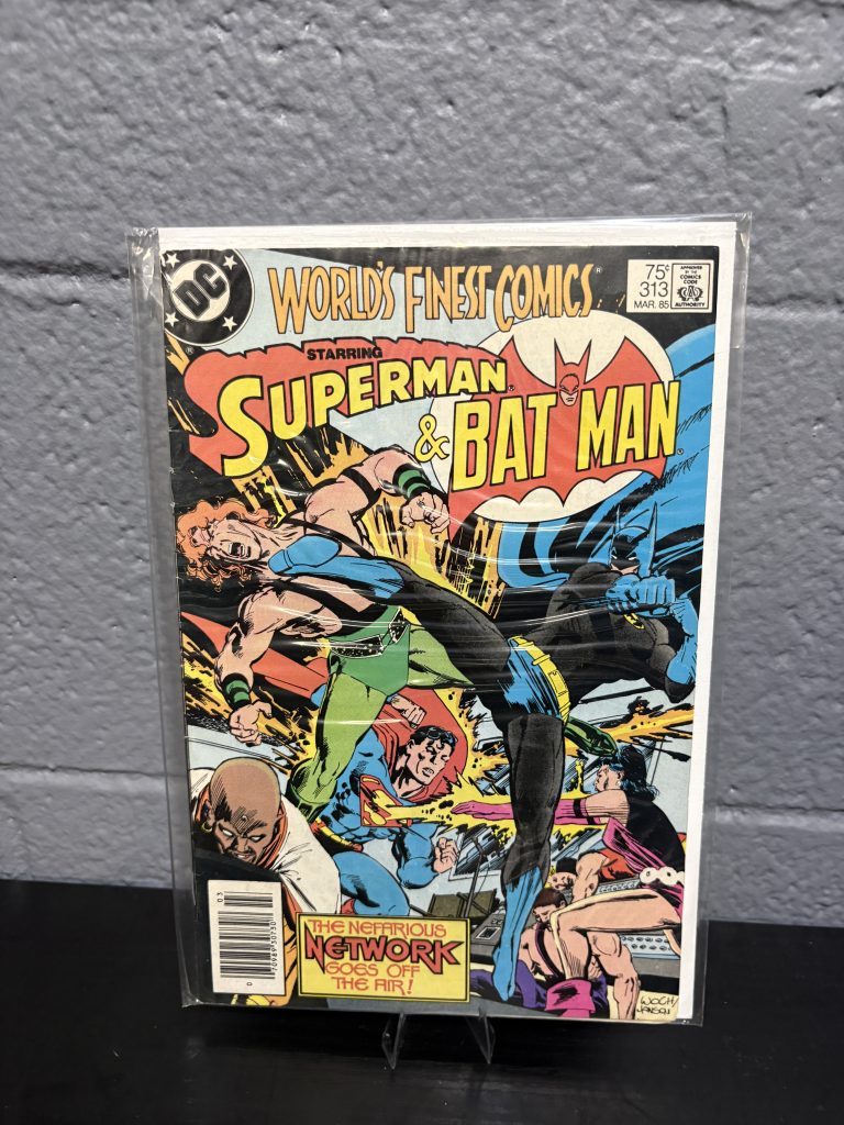 Vintage DC Comics World's Finest Comics #313 featuring Superman and Batman, a high-frequency collectible incorporated for your business success.