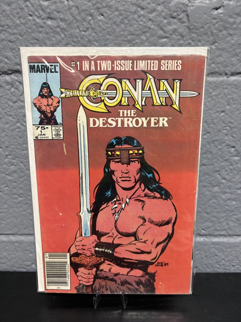Vintage Marvel Comics Conan the Destroyer #1 limited series, a high-frequency collectible incorporated for your business success.
