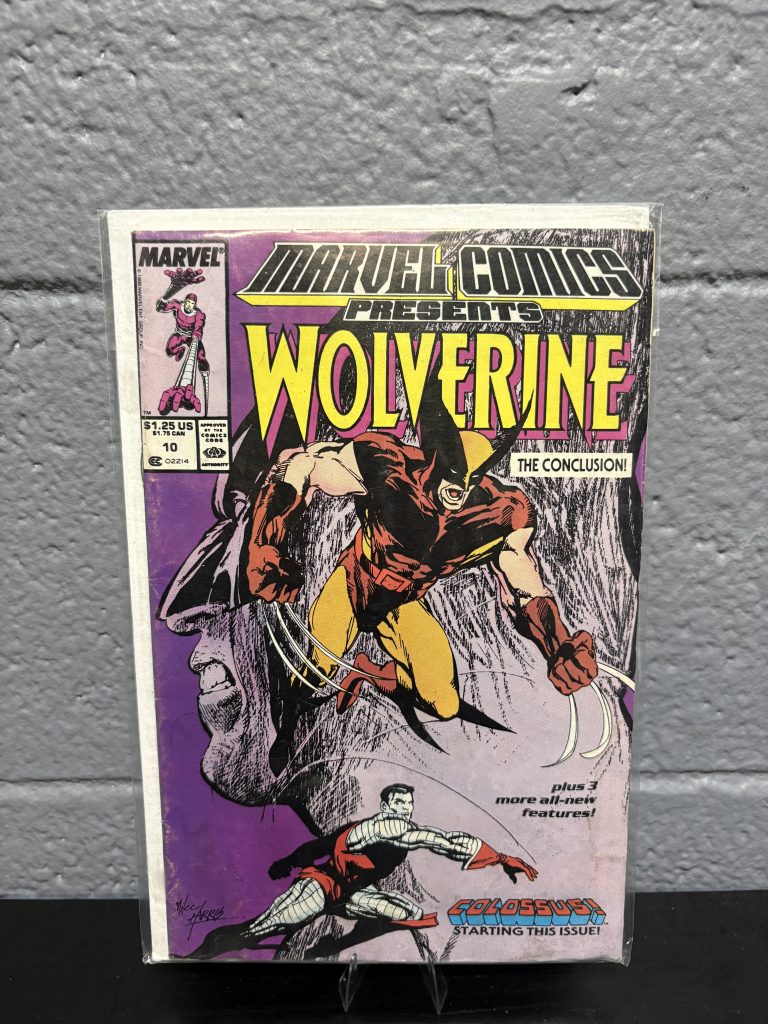 Vintage Marvel Comics Presents Wolverine #10 anthology issue, a high-frequency collectible incorporated for your business success.