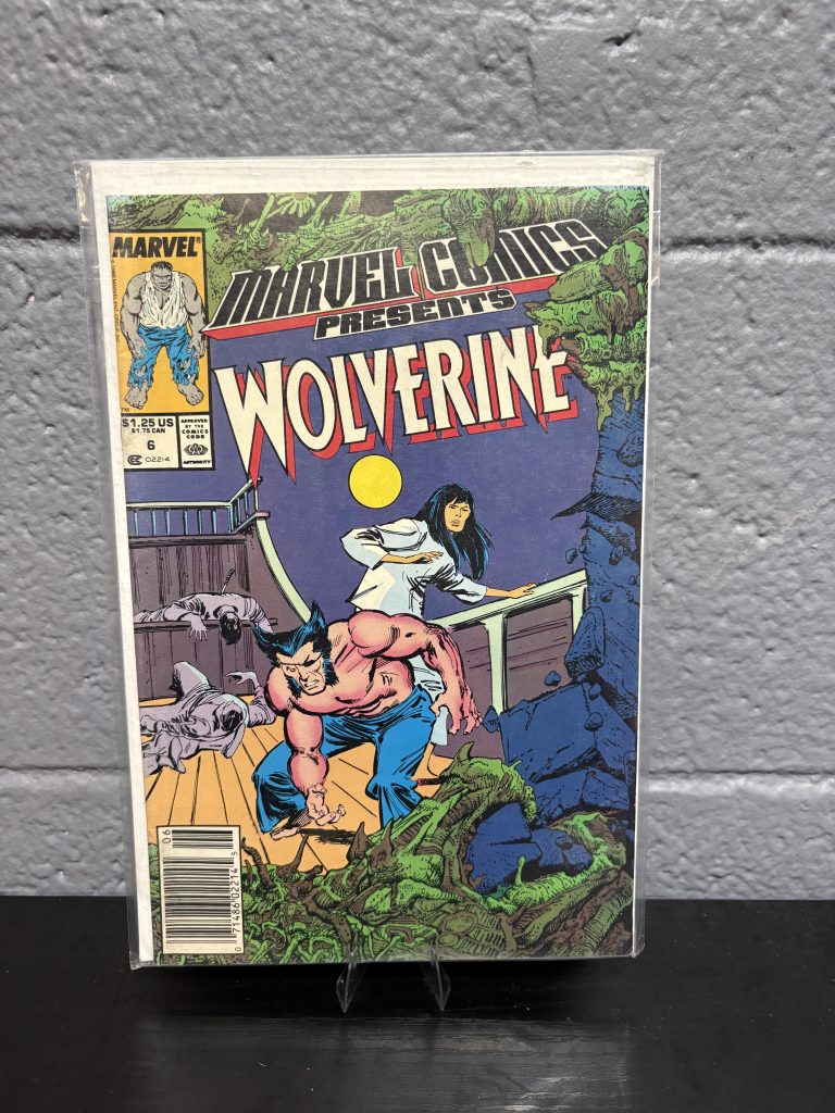 Vintage Marvel Comics Presents Wolverine #6 anthology issue, a high-frequency collectible incorporated for your business success.