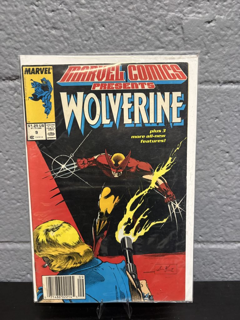 Vintage Marvel Comics Presents Wolverine #9 anthology issue, a high-frequency collectible incorporated for your business success.