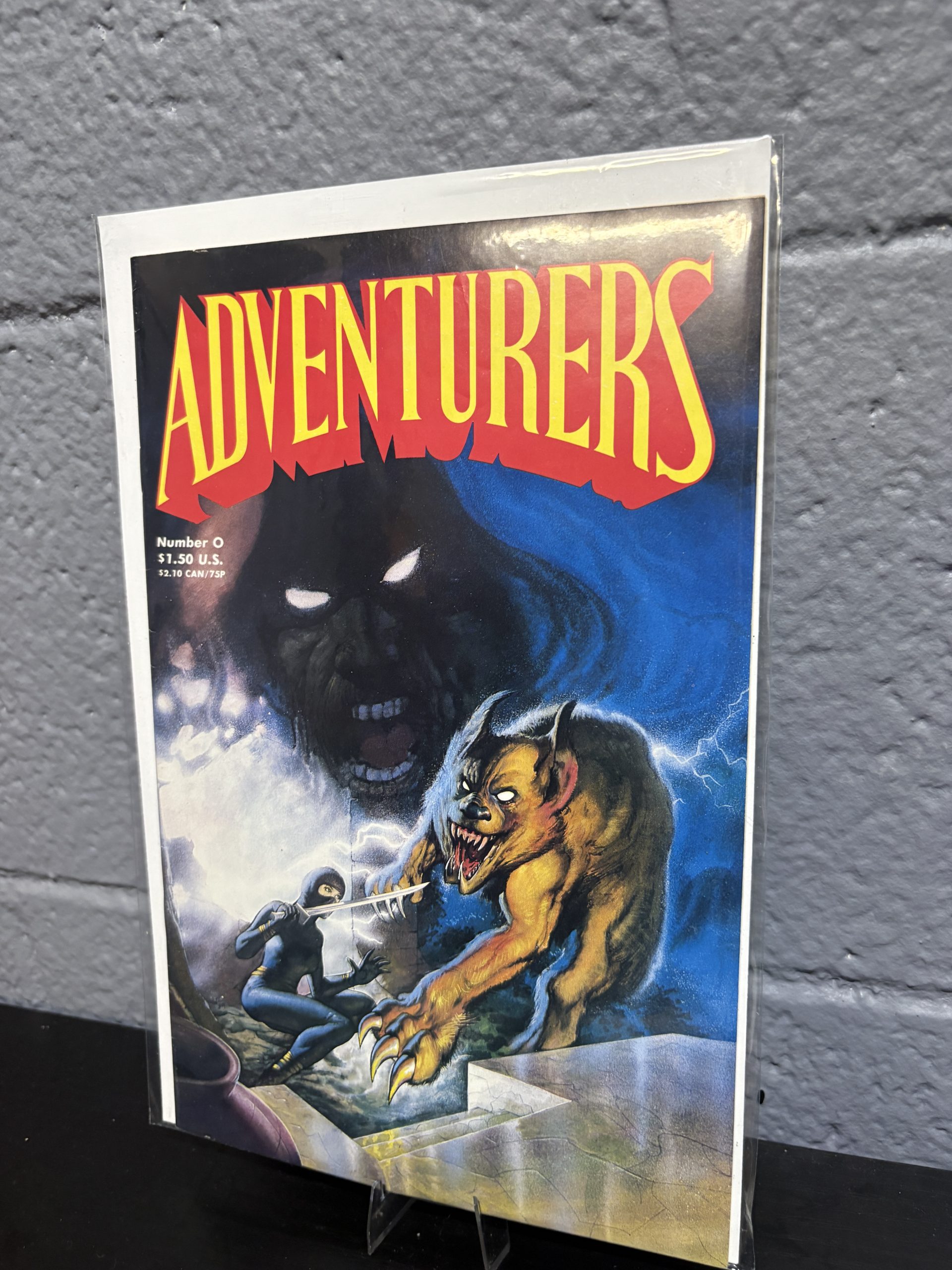 Vintage "Adventurers" Comic Book #0 - Image 2