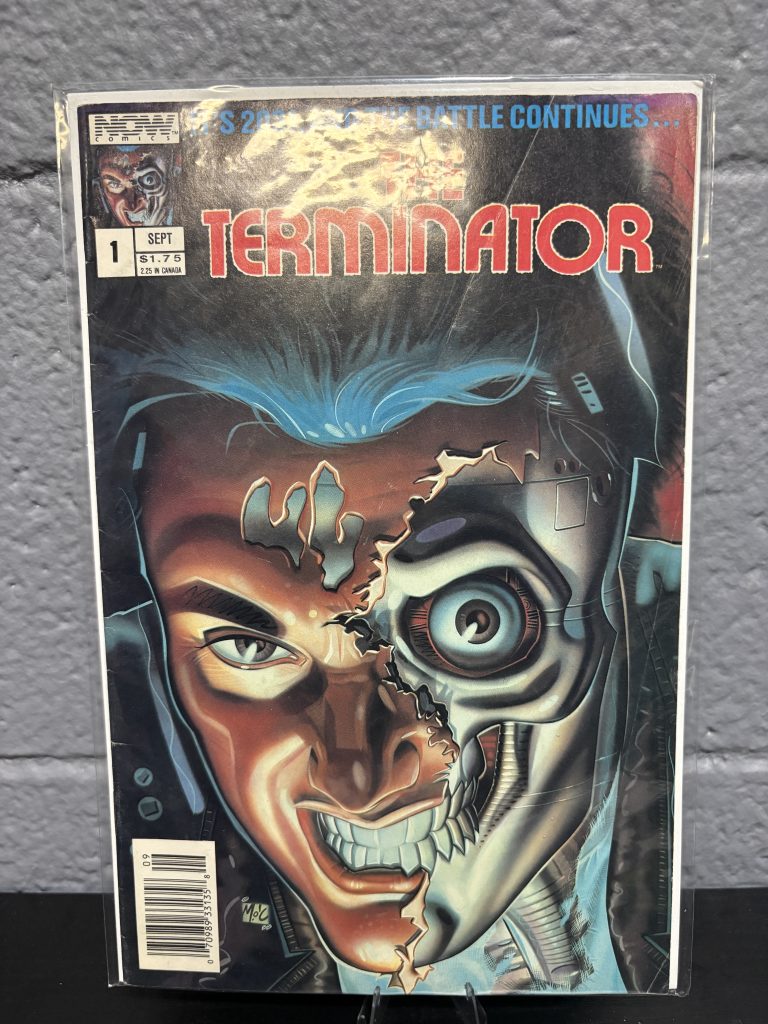 Vintage NOW Comics The Terminator #1 debut issue, a high-frequency collectible incorporated for your business success.