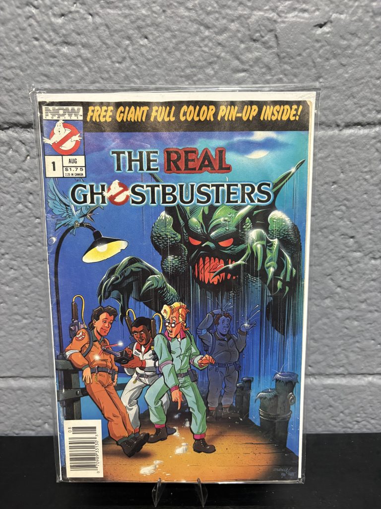 Vintage NOW Comics The Real Ghostbusters #1 debut issue, a high-frequency collectible incorporated for your business success.