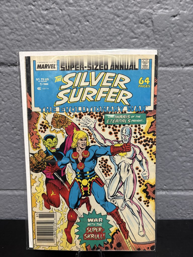 Vintage Marvel Comics The Silver Surfer Super-Sized Annual #1, a high-frequency collectible incorporated for your business success.