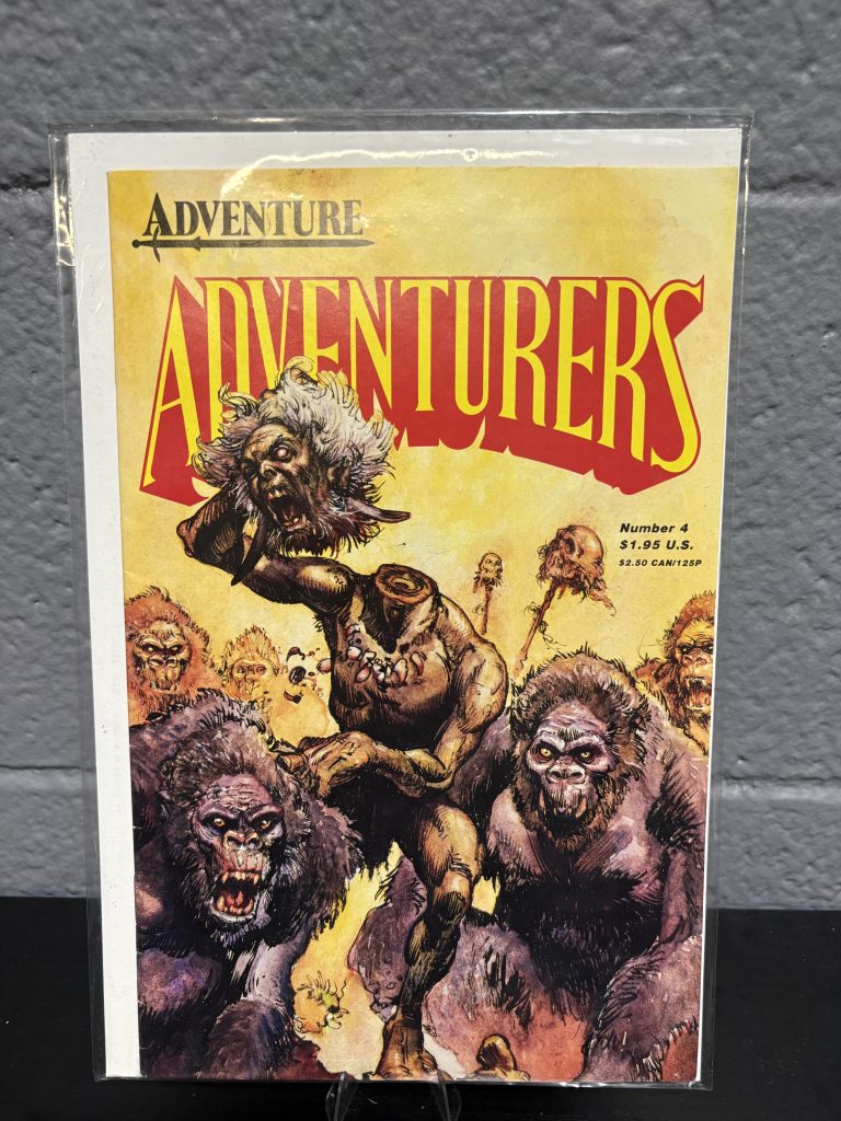 Vintage Adventurers #4 fantasy comic book, a high-frequency collectible incorporated for your business success.