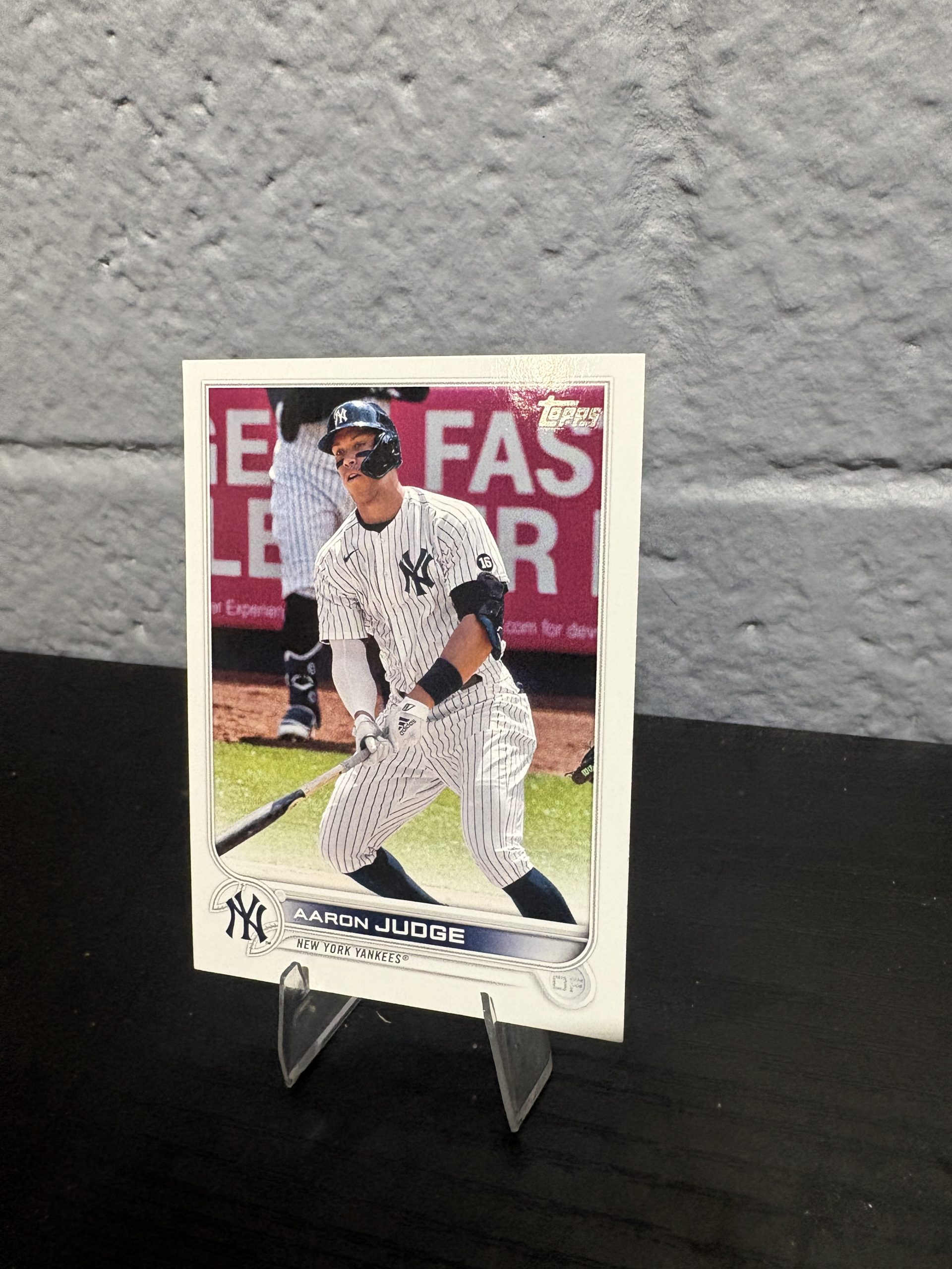 Aaron Judge New York Yankees Topps Baseball Card - Image 2