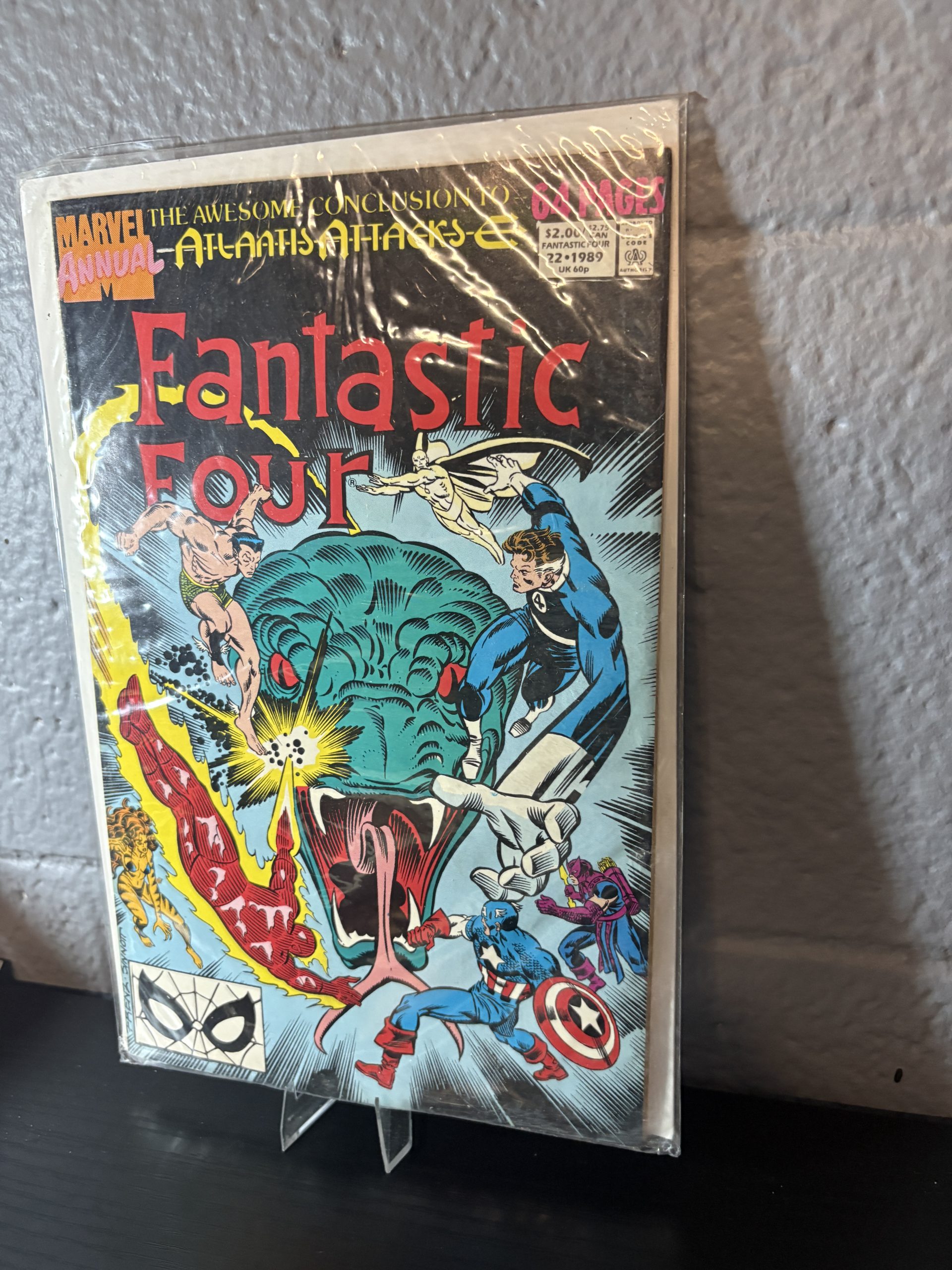 Fantastic Four Annual #22 (1989) - "Atlantis Attacks" Conclusion - Image 2