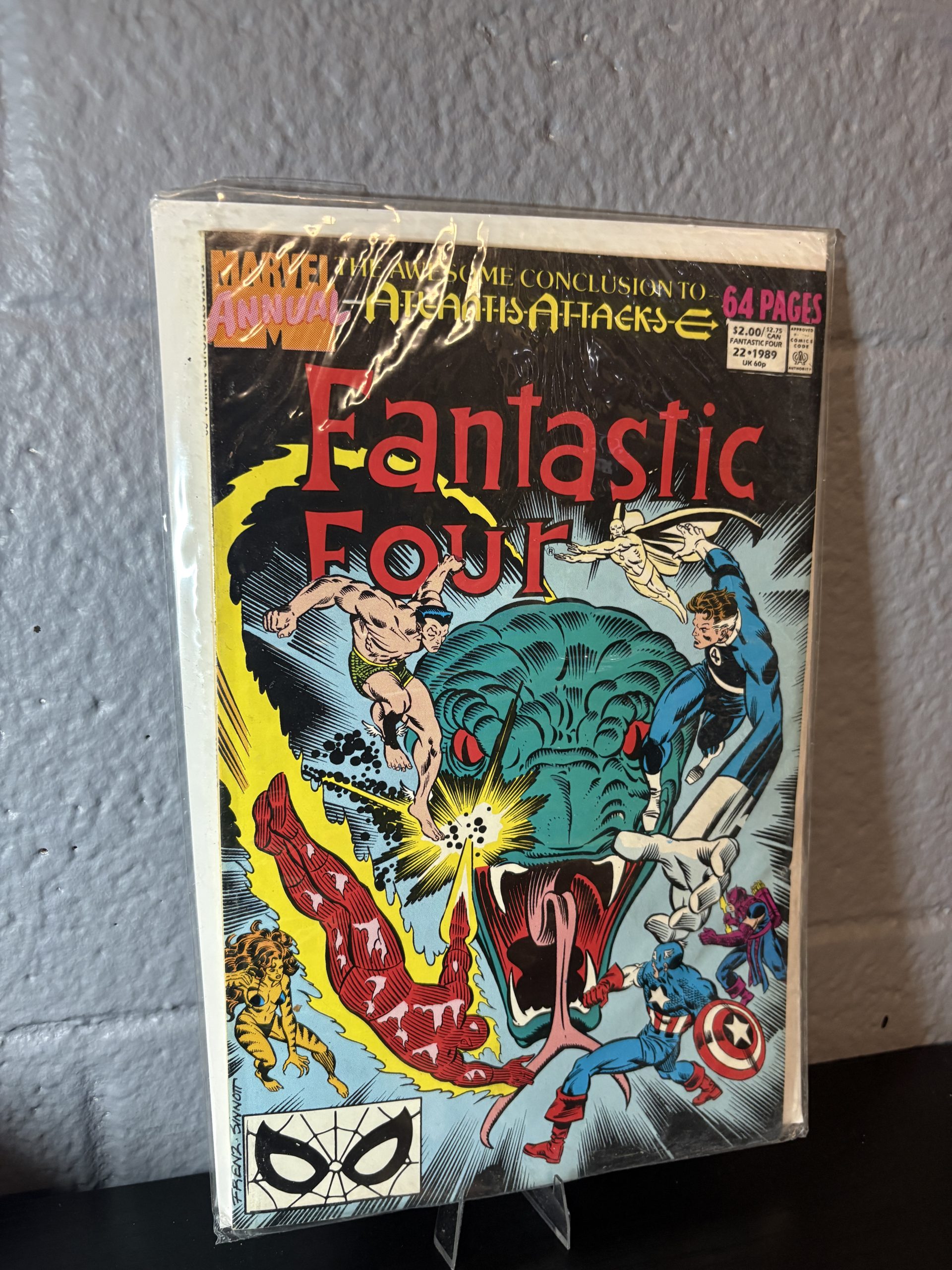 Fantastic Four Annual #22 (1989) - "Atlantis Attacks" Conclusion - Image 3