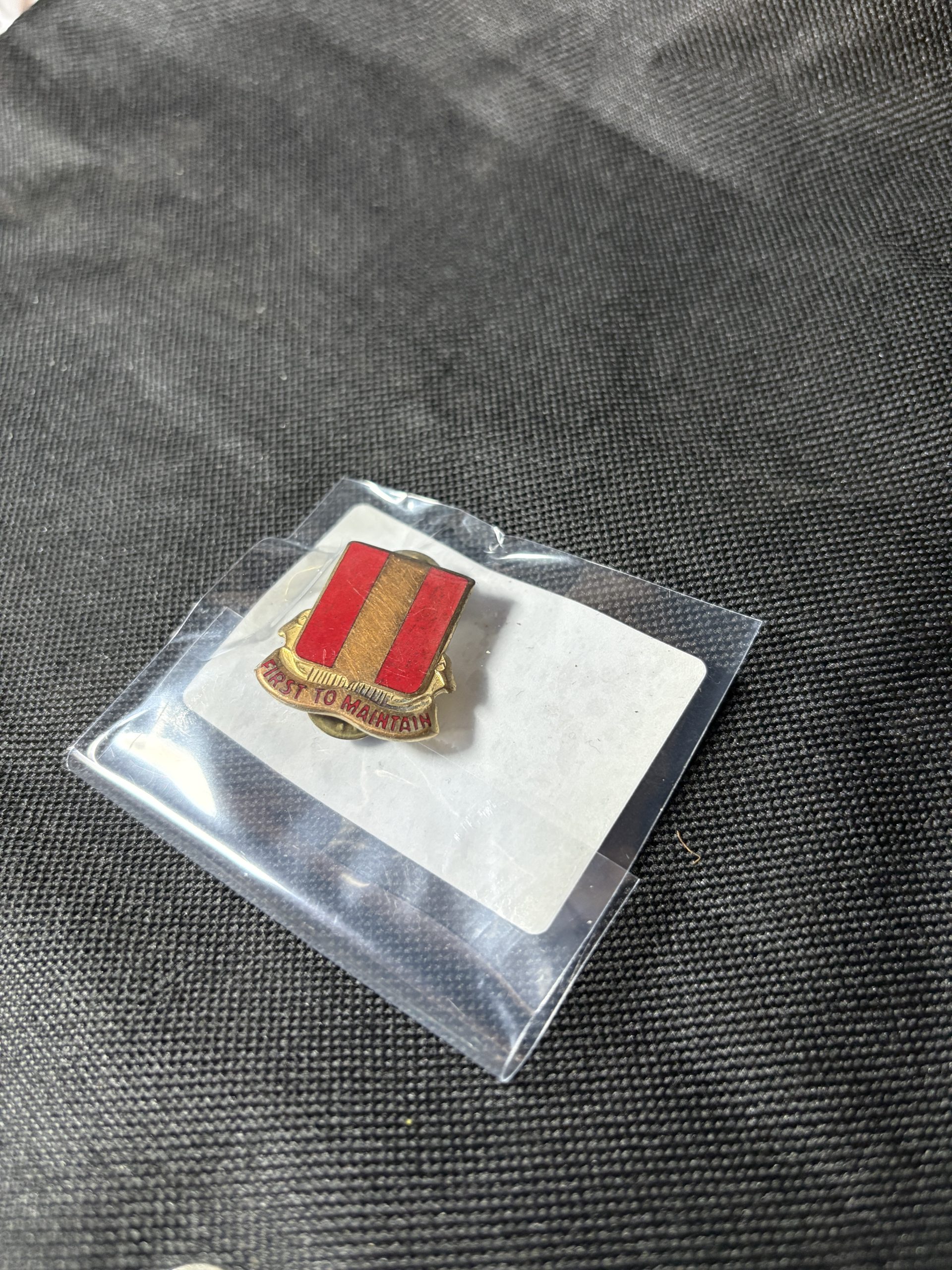 Vintage 39th Ordnance Battalion Distinctive Unit Insignia (DUI) - "FIRST TO MAINTAIN" - Image 3