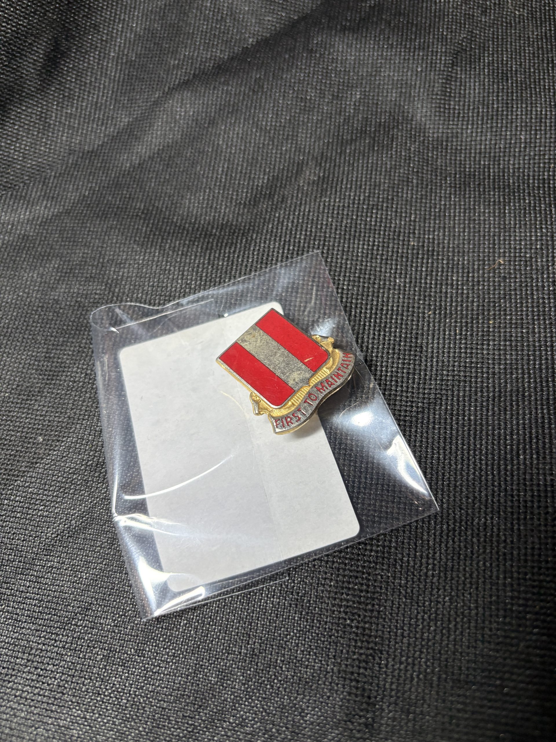 Vintage 39th Ordnance Battalion Distinctive Unit Insignia (DUI) - "FIRST TO MAINTAIN" - Image 5