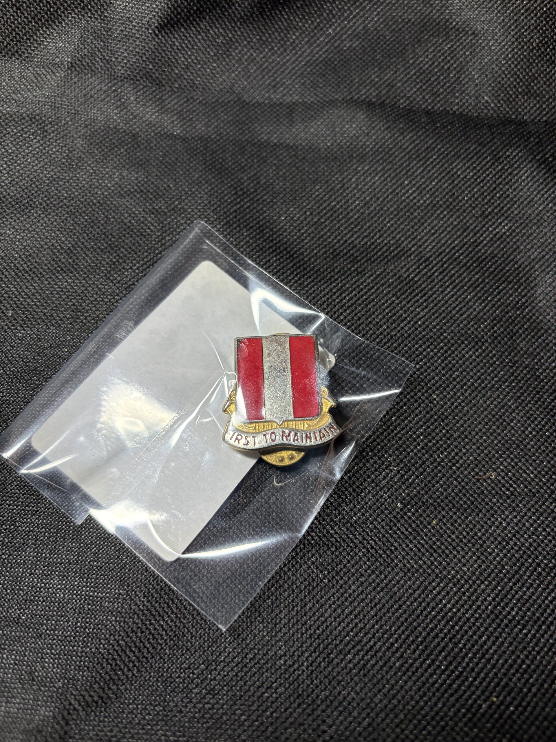 Vintage 39th Ordnance Battalion Distinctive Unit Insignia (DUI) - "FIRST TO MAINTAIN" - Image 6