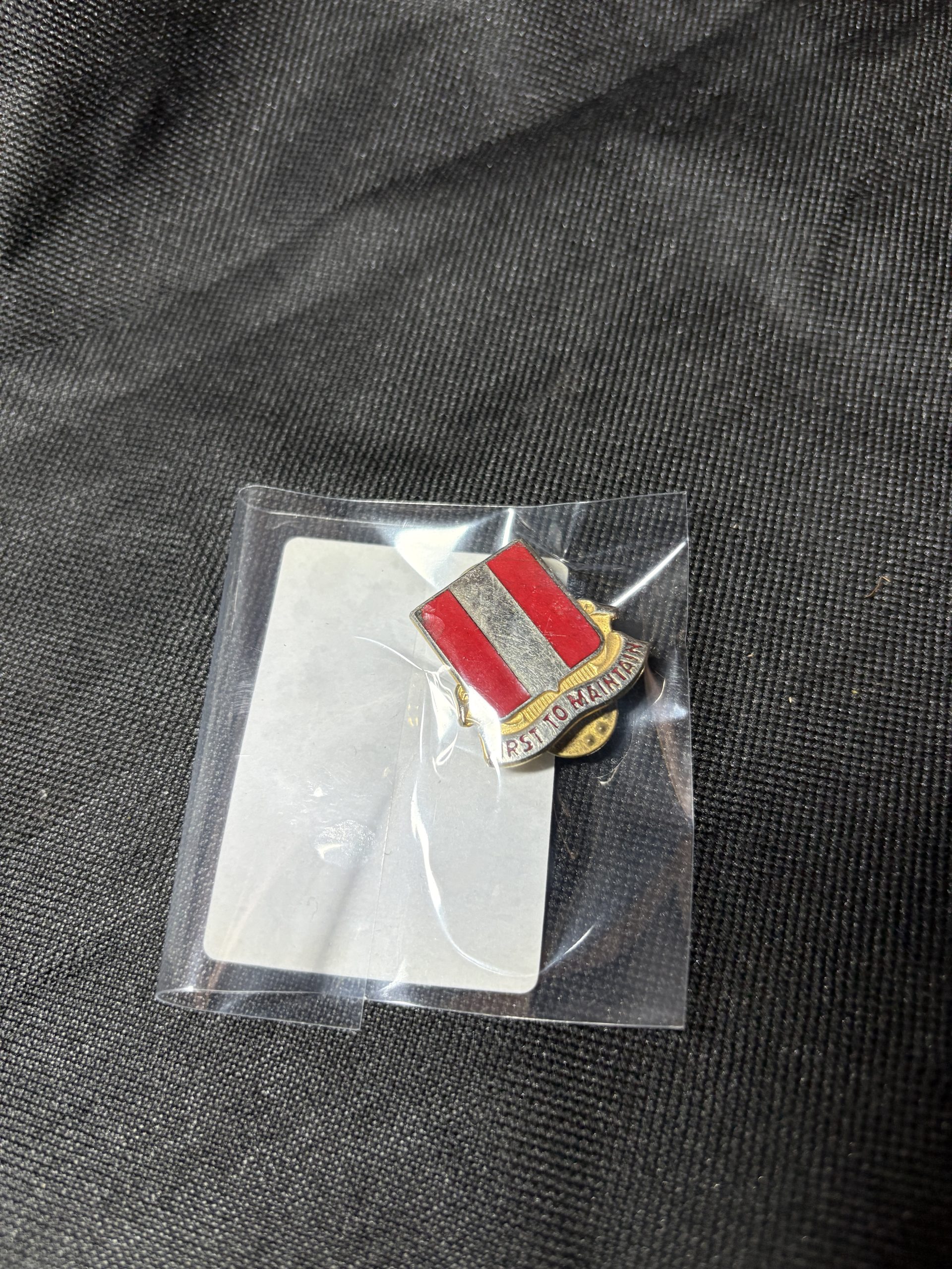 Vintage 39th Ordnance Battalion Distinctive Unit Insignia (DUI) - "FIRST TO MAINTAIN" - Image 7